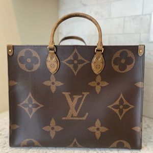 Louis Vuitton 100% authentic On The Go Tote